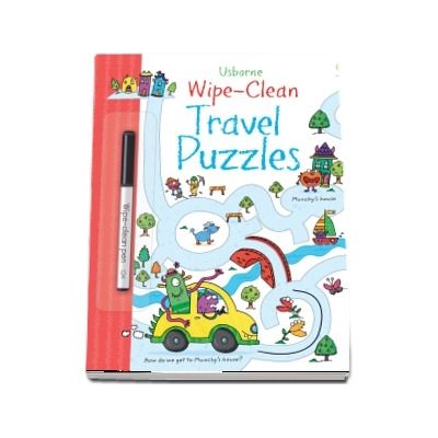 Wipe-clean travel puzzles